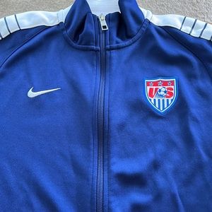USA soccer full zip